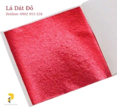 Lá Dát Đỏ Trang Trí Cao Cấp