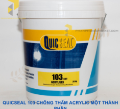QUICSEAL 103 CHỐNG THẤM ACRYLIC MỘT THÀNH PHẦN 5KG