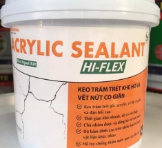Keo trám trét, xử lý vết nứt co giãn Acrylic Sealant Hi-flex