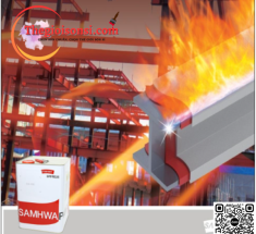 Sơn chống cháy Shamwa Flamecheck SVH-250: Bảo vệ cấu trúc thép đến 3 giờ