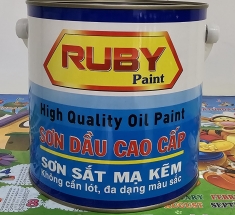 Sơn Sắt Mạ Kẽm Ruby (1KG)