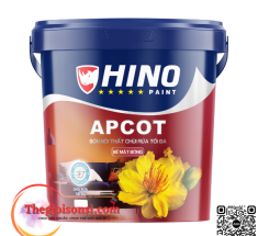 Sơn Nội Thất HINO APCOT Bề Mặt Bóng: Chùi Rửa Tối Đa & Kháng Khuẩn