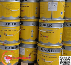 Sơn phủ sàn công nghiệp Kadier 20kg: Giải pháp bền bỉ cho nhà xưởng