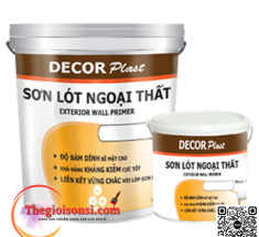 DP WALL PRIMER: Sơn lót chống kiềm ngoại thất DECOR PLAST cao cấp