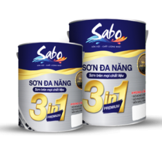 Sơn sắt mạ kẽm Sabo Paint 3in1