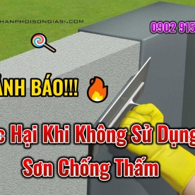 Cảnh Báo Tác Hại Khi Không Sử Dụng Sơn Chống Thấm Khi Thi Công  
