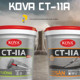 Sơn chống thấm Kova pha xi măng và những điều cần lưu ý 