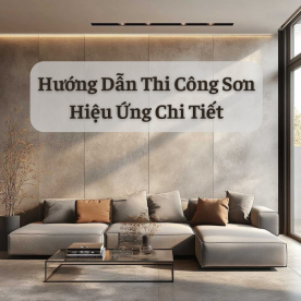 Hướng Dẫn Thi Công Sơn Hiệu Ứng Chi Tiết