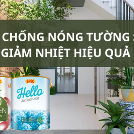 Sơn chống nóng tường Spec là gì? Sơn chống nóng Spec không thể bỏ qua