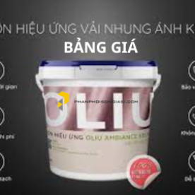 BẢNG GIÁ SƠN OLIU NHUNG ÁNH KIM