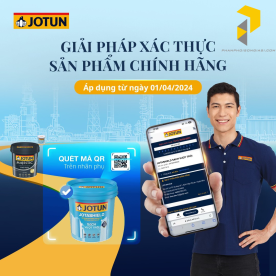 GIẢI PHÁP XÁC THỰC SẢN PHẨM CHÍNH HÃNG TỪ JOTUN