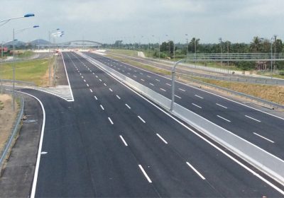 Thi công sơn kẻ vạch kẻ đường phản quang Joton
