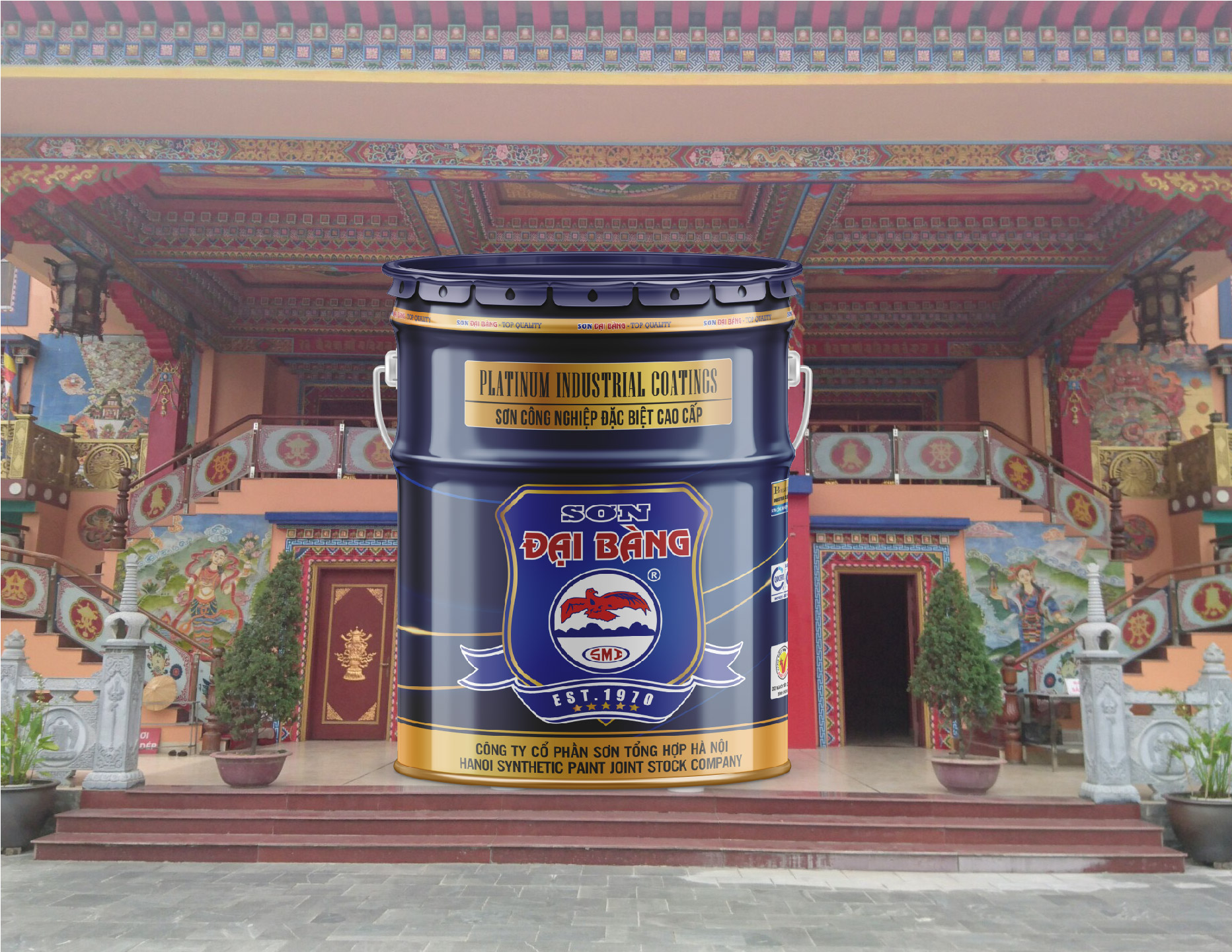 Sơn bê tông mau khô acrylic Đại Bàng S.AC-P1