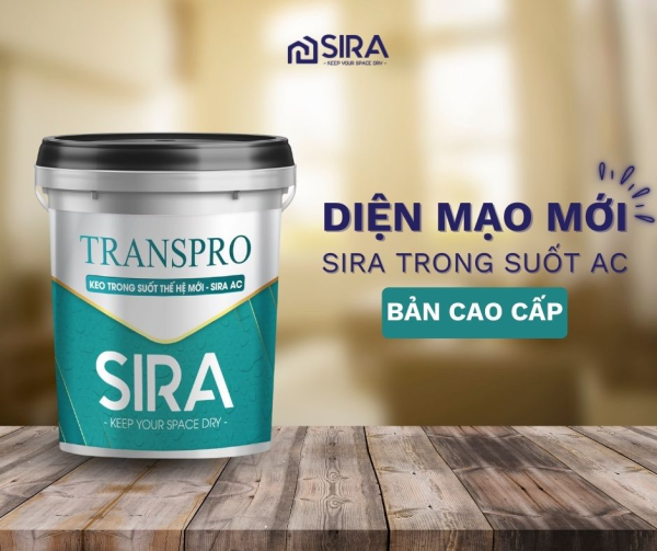 Ứng dụng sơn chống thấm Sira P102