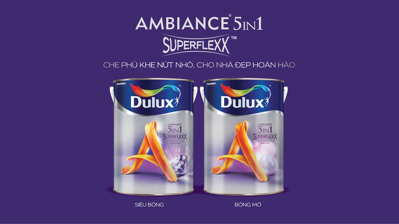 Sơn Nội Thất Siêu Cao Cấp Dulux Ambiance 5in1 Superflexx